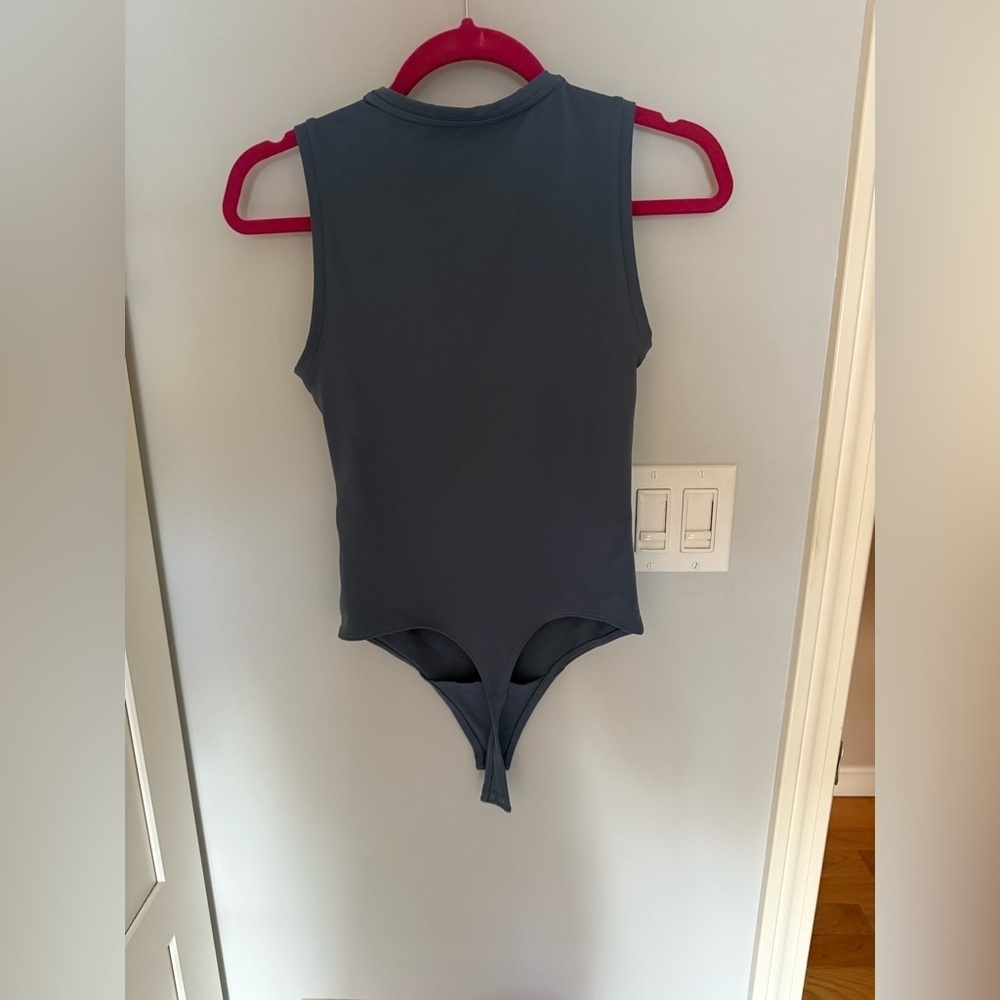 Abercrombie and Fitch Blue/Gray Bodysuit - Picture 3 of 4
